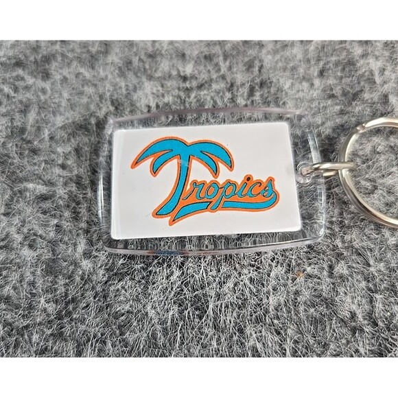 West Palm Beach Tropics Keychain Vintage Senior League Baseball - Picture 2 of 4
